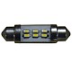 Marine LED Solutions 37mm Festoon 6 LEDs Waterproof 10-30V DC