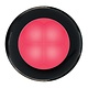 Hella Red Light Round LED Courtesy Black plastic rim 24V