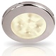 Hella 9599 and 9596 Series Round Downlights Warm White Light LED Downlights - Spot Polished stainless rim 24V DC