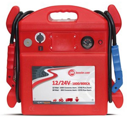 Schumacher SOS Booster 12/24V-1600/800CA Jump Starter