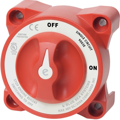 Blue Sea Systems e-Series On Off Battery Switch