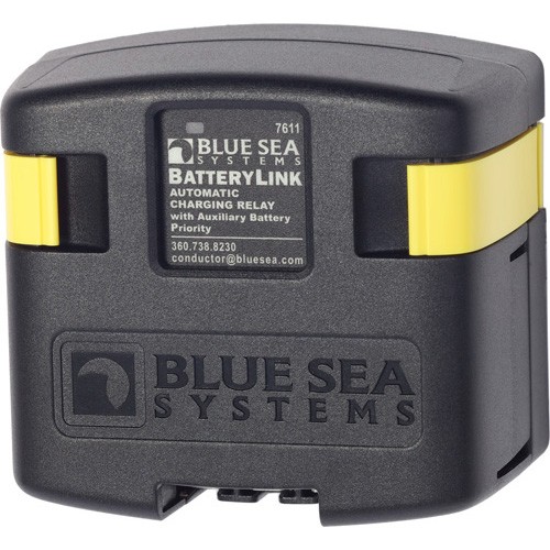 Blue Sea Systems BatteryLink Automatic Charging Relay - 12/24V DC 120A
