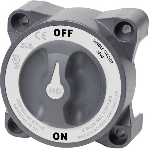 Blue Sea Systems HD-Series Heavy Duty On-Off Battery Switch
