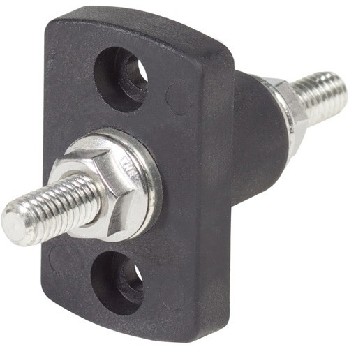 Blue Sea Systems Terminal Feed Through Connectors 5/16" - 18 Studs  (Black)
