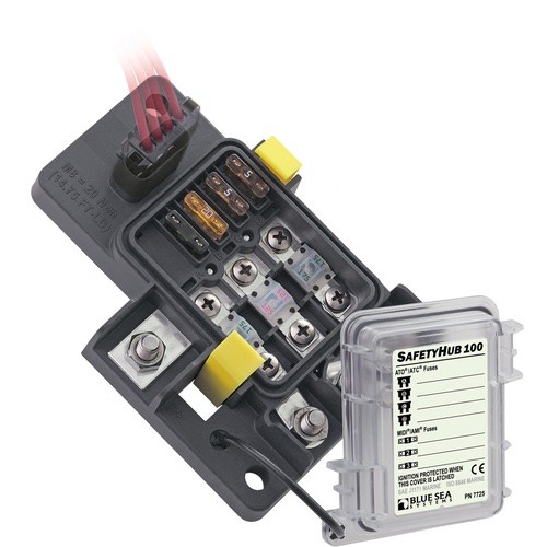 Blue Sea Systems Safety Hub 100 Fuse Block