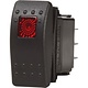Blue Sea Systems Contura II Switch DPDT Black - (Momentary ON)-OFF-ON
