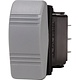 Blue Sea Systems Contura Switch DPST Gray OFF-(Momentary ON)