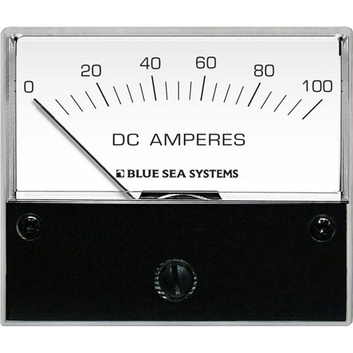 Blue Sea Systems DC Analog Ammeter - 0 to 100A with Shunt