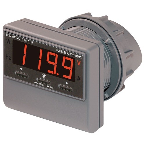 Blue Sea Systems AC Digital Multi-Function Meter with Alarm