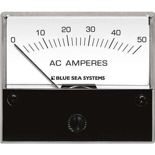 Blue Sea Systems AC Ammeter - 0 to 50A with Coil