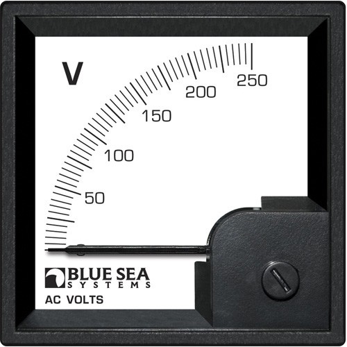 Blue Sea Systems AC DIN Voltmeter 0ñ250V