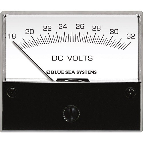 Blue Sea Systems DC Voltmeter - 18V to 32V DC