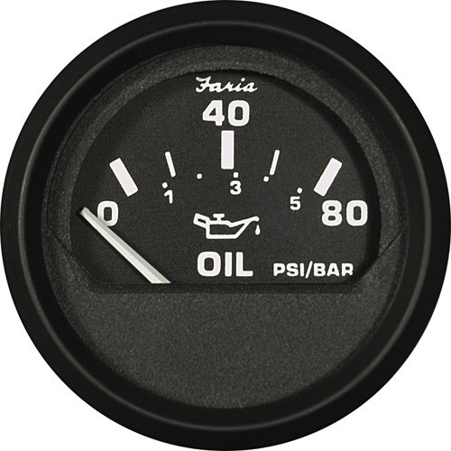 Blue Sea Systems Oil Pressure 0-80 PSI/Bar