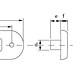 Hella LED Surface Mount Oblong Courtesy Lamp - White Light - Polished Stainless Steel Rim - 12/24V
