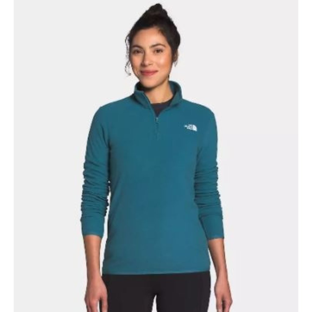 the north face women's tka glacier fleece quarter zip