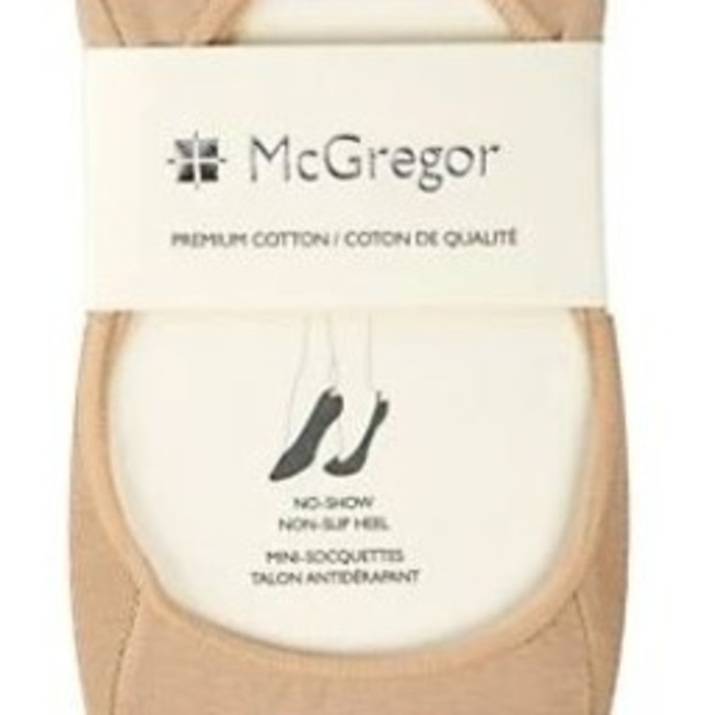 McGregor Socks Women's Cotton Sneaker Liner - Nude