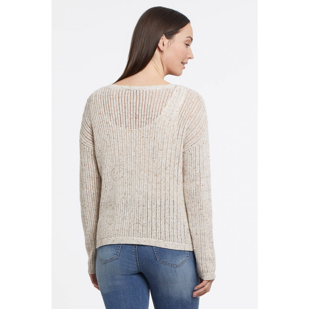 Tribal L/S Scoop Neck Sweater