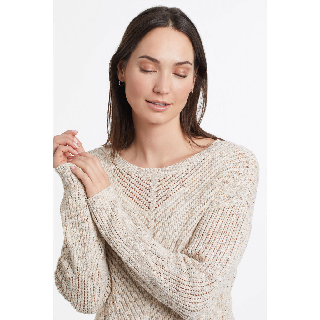 Tribal L/S Scoop Neck Sweater