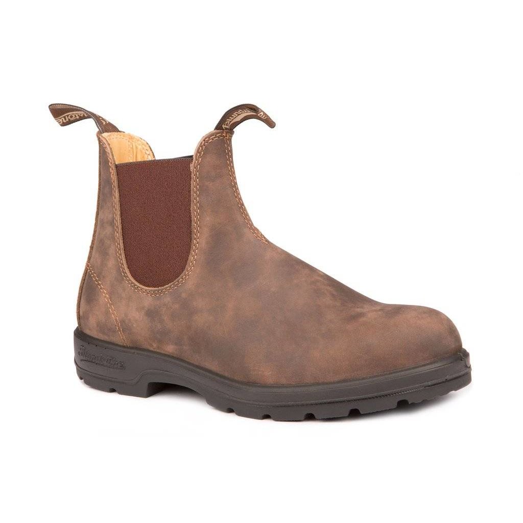 Blundstone 585 Classic Rustic Brown Red Sky Clothing and Footwear