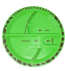 Baby/Children Constructive Eating Garden Plate