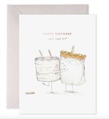 Books/Stationery E. Frances Birthday Card "Cake Out"