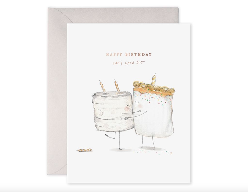 Books/Stationery E. Frances Birthday Card "Cake Out"