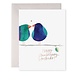 Books/Stationery E. Frances Anniversary Card "Lovebirds"