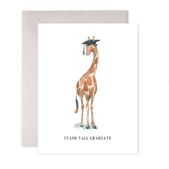 Books/Stationery E. Frances Graduation Card "Stand Tall"