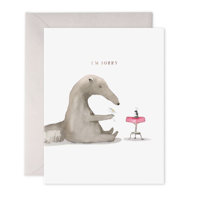 Books/Stationery E. Frances Greeting Card "Anteater Sorry"