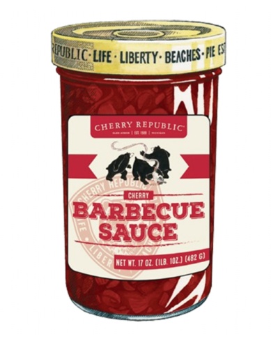 Non-Perishable Foods Cherry Republic Cherry BBQ Sauce (16oz)