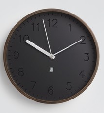 Home Accessories Umbra Rimwood Wall Clock 11" (Aged Walnut)