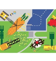 Baby/Children Constructive Eating Worksite Placemat