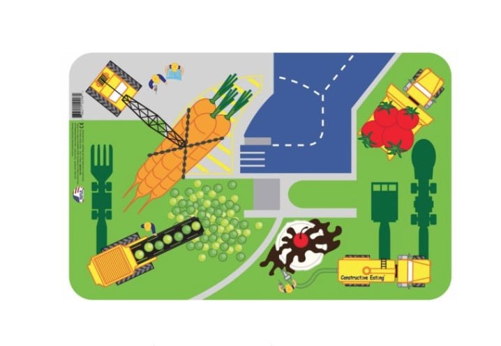Baby/Children Constructive Eating Worksite Placemat