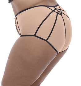 Elomi Elomi Tori Tattoo Nude/Black Brief