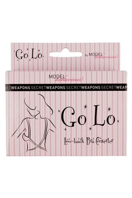 Secret Weapons Model Behaviour Go Lo Low Back Bra Converter Nude SW034n