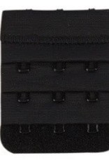 Secret Weapons Model Behaviour Bra Extender 3 Hook Black