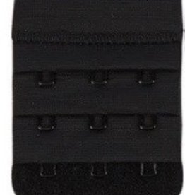 Secret Weapons Model Behaviour Bra Extender 3 Hook Black