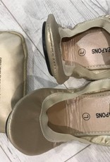 Secret Weapons Secret Weapons Fold Up Flats Sahara Pearl