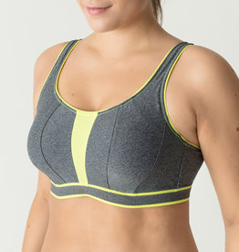 Prima Donna Prima Donna The Sweater Wired Sports Bra Cosmic Grey 6000110