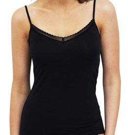 Love & Lustre Love & Lustre Cotton Softies Camisole Black LL152