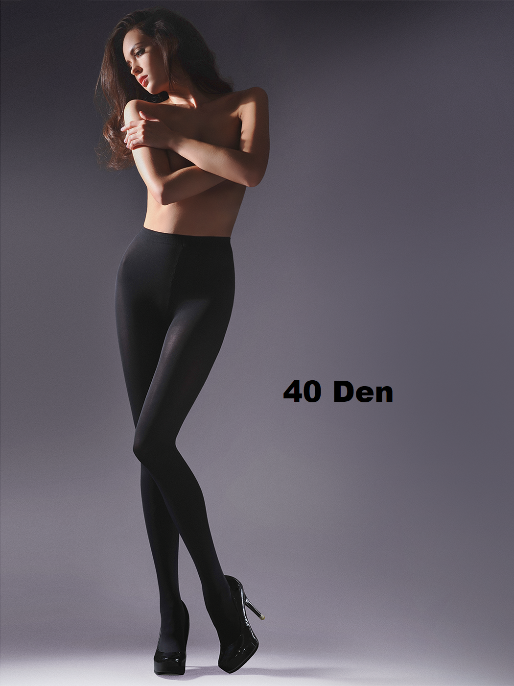 Gorteks Gorteks Rajstopy Pantyhose Black 40 Den