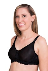 Trulife Truelife Amelia Spacer Post Surgery Softcup Bra Black 4028