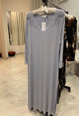 Annette Annette Maglia Long Dress 3/4 Sleeve Ice/Ice 1814