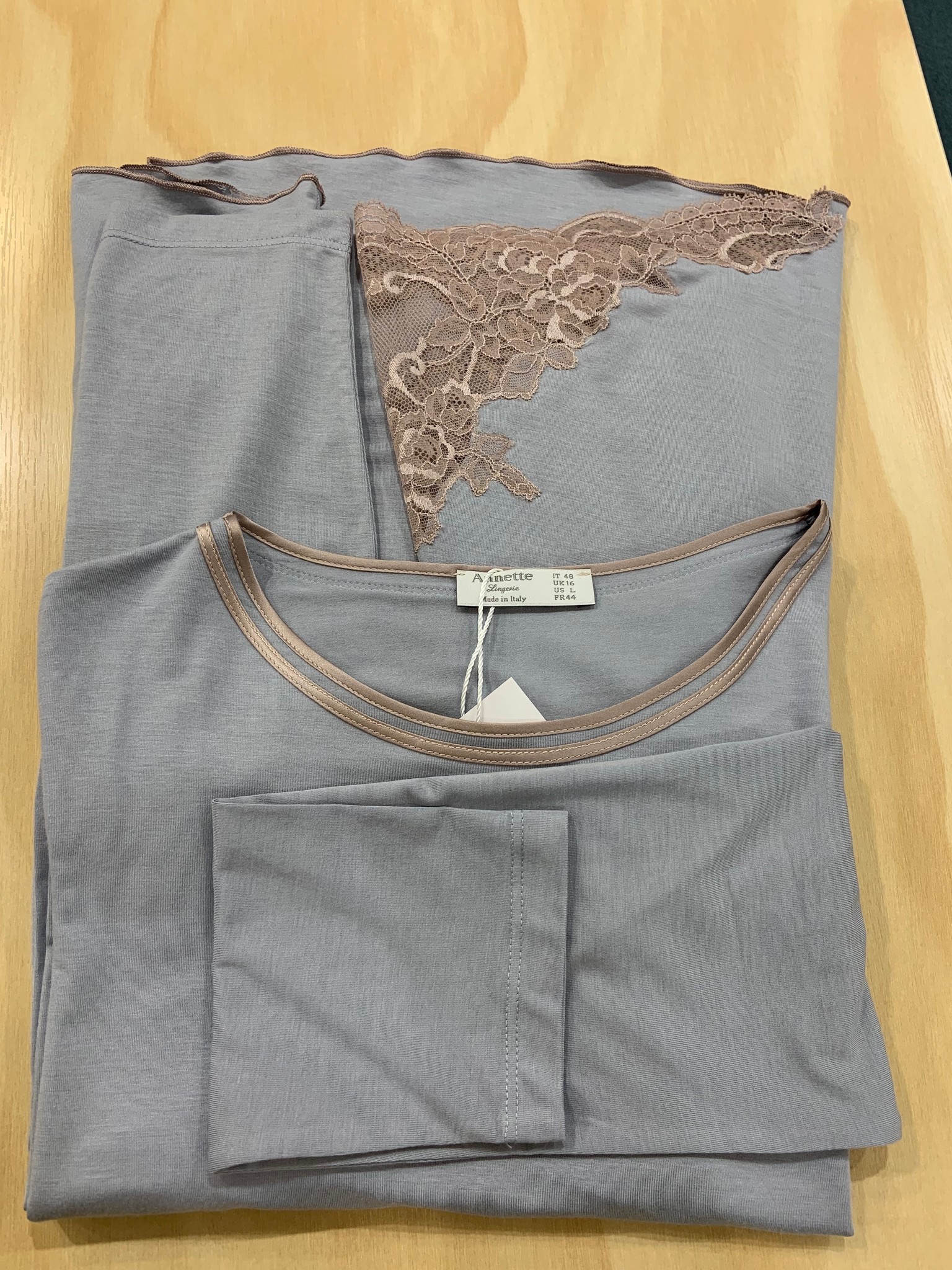 Annette Annette Maglia PJ Cielo/Caramello 2031