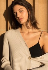 Ginia Ginia Plain Silk Cami 2143- Black