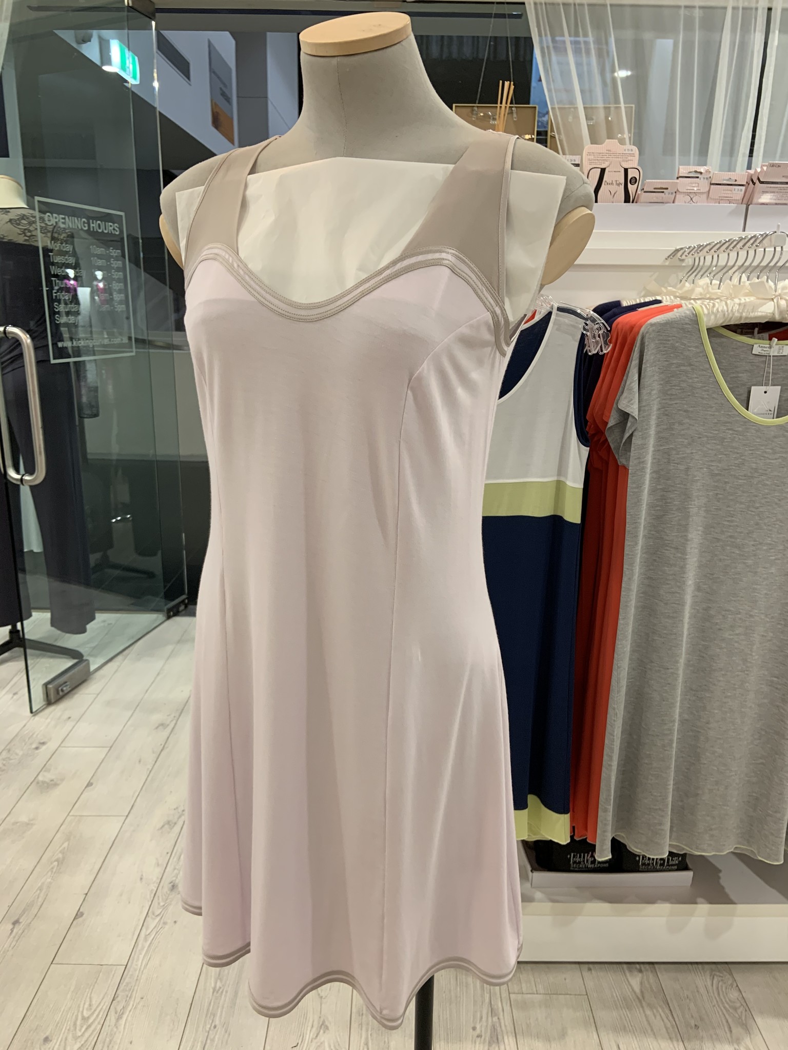 Annette Annette Sleeveless Short Dress Rosa/Sand 2212