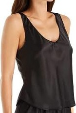 Ginia Ginia Pure Silk Singlet Thick Strap 2142 Black