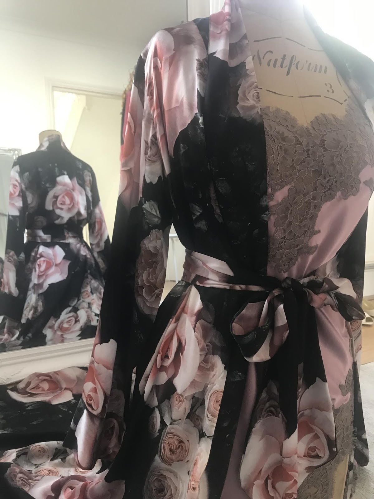 Clara Rossi Clara Rossi Long Silk Robe 5788