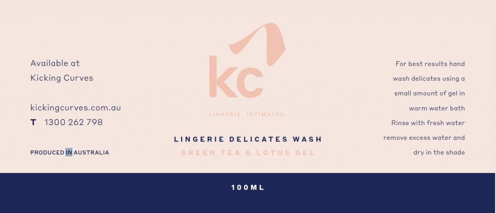 Kicking Curves Kicking Curves Lingerie Wash 100ml