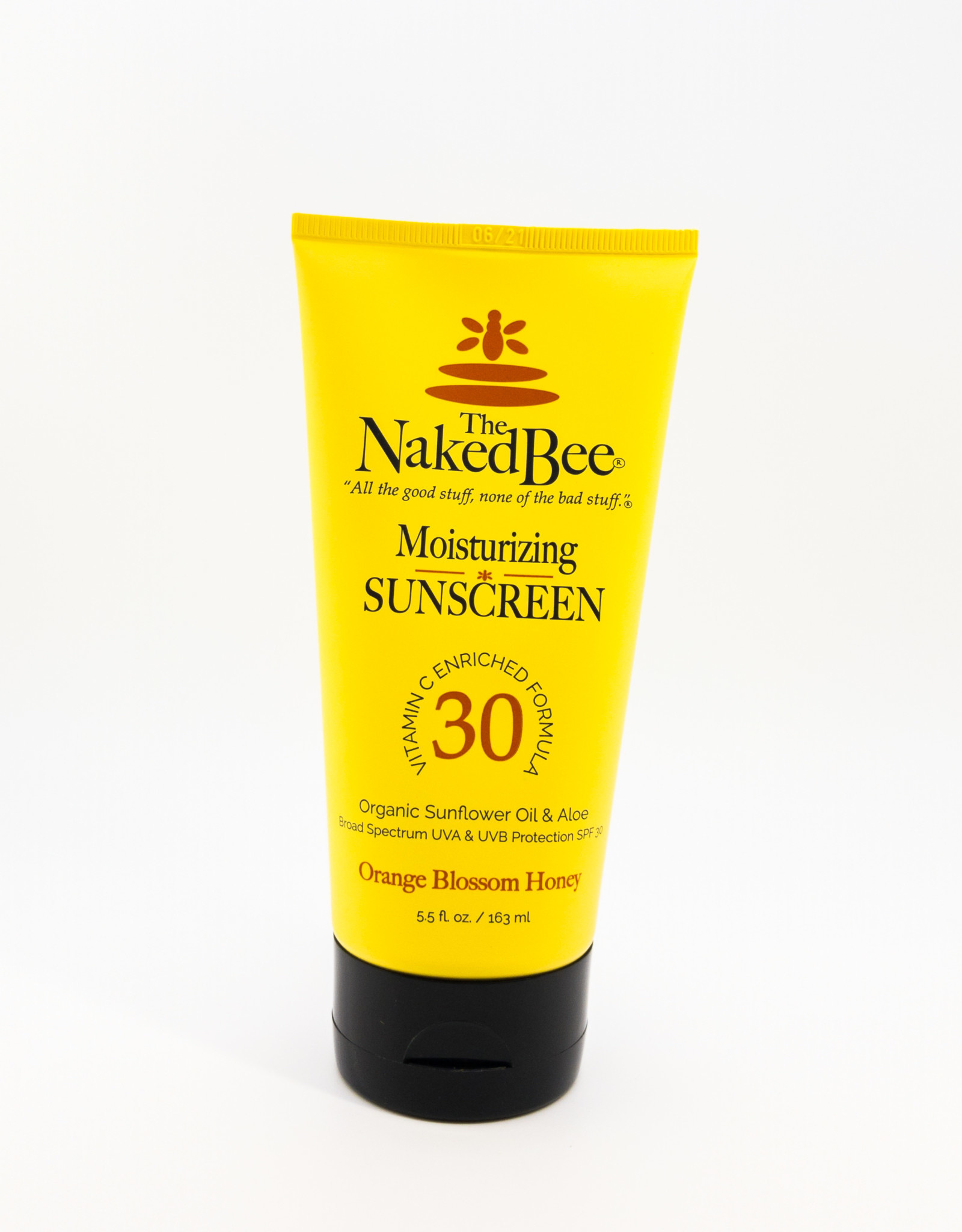 The Naked Bee The Naked Bee - Moisturizing Sunscreen in Orange Blossom Honey with SPF 30, 5.5 oz.